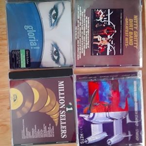 4 vintage music CD's